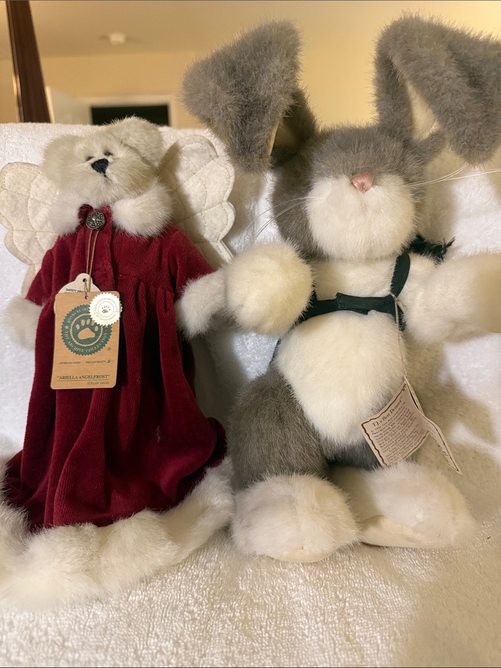Boyds Bears Ariella Angelfrost & Benson T Hopabout